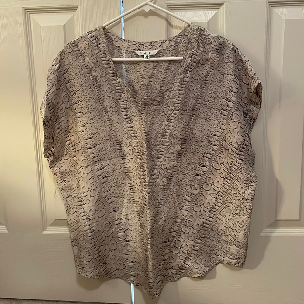 Vintage Cabi silk blouse